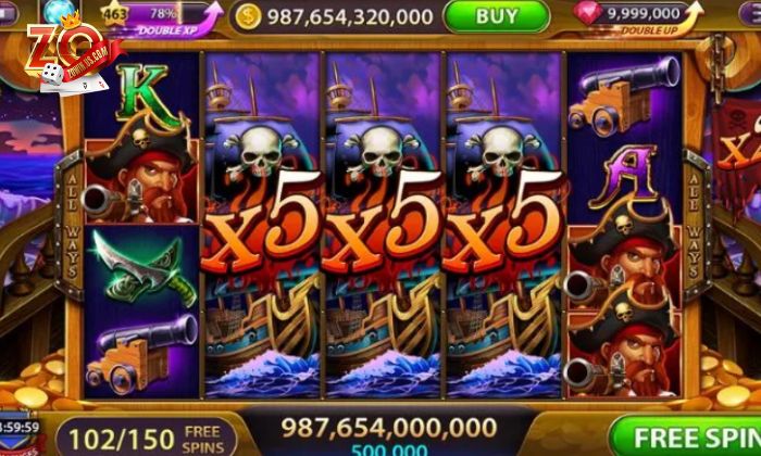 Thủ thuật chinh phục kho báu tại Pirate King Zowin Nắm vững các biểu tượng Pirate King giúp nâng cao chiến thắng