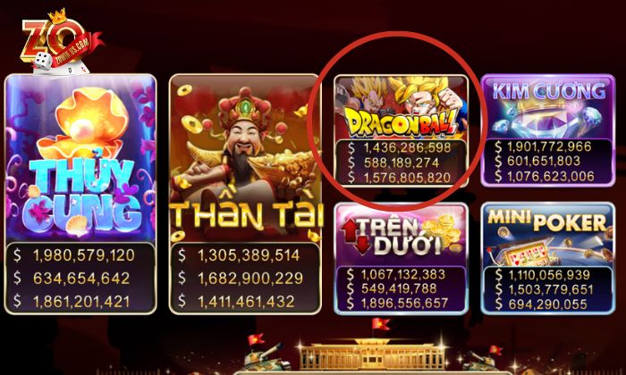 Bí kíp quay hũ Dragon Ball Zowin trúng đậm cho anh em Thao tác quay hũ Dragon Ball Zowin cực đơn giản